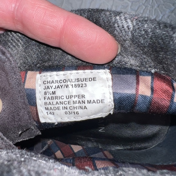 White Mountain Jay Jay Charcoal Gray leather suede Size 8.5M - Picture 11 of 12